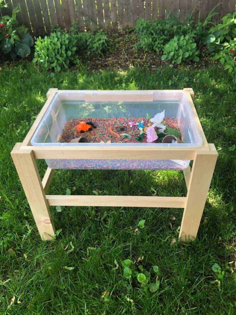 Sensory table for toddlers