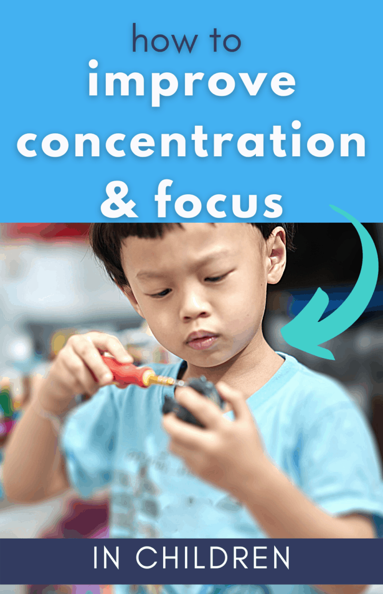 How to Improve Focus, Memory Power, and Concentration in a Child with Play!
