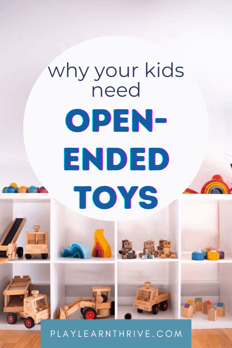 Why Should Your Kids Play With Open-Ended Toys?