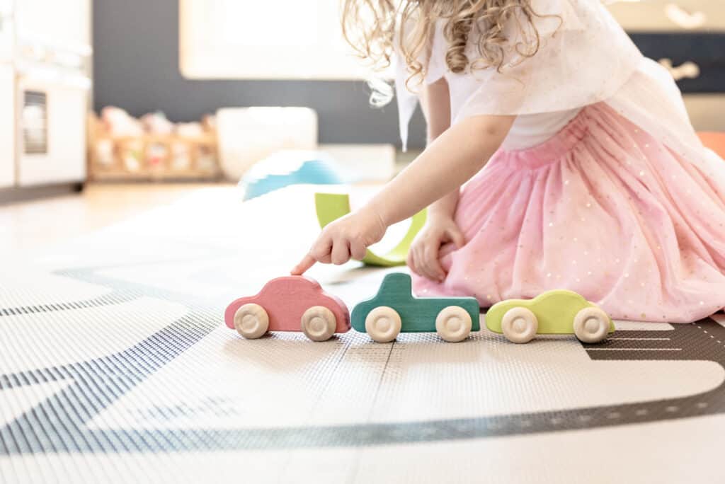 Wooden cars for toddlers 